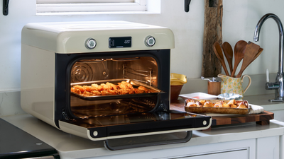 Could this chic air fryer replace the AGA? Here's my home-cooked review of Smeg's new countertop oven