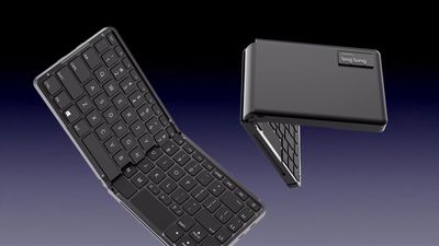 Pocket-size AMD Ryzen PC in a folding keyboard hits Kickstarter — Hawk Point portable has up to 10 hours of battery life