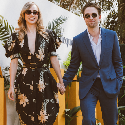 Suki Waterhouse Wears Floral Maxi Dress Alongside Robert Pattinson in First Joint Appearance Since Becoming Parents