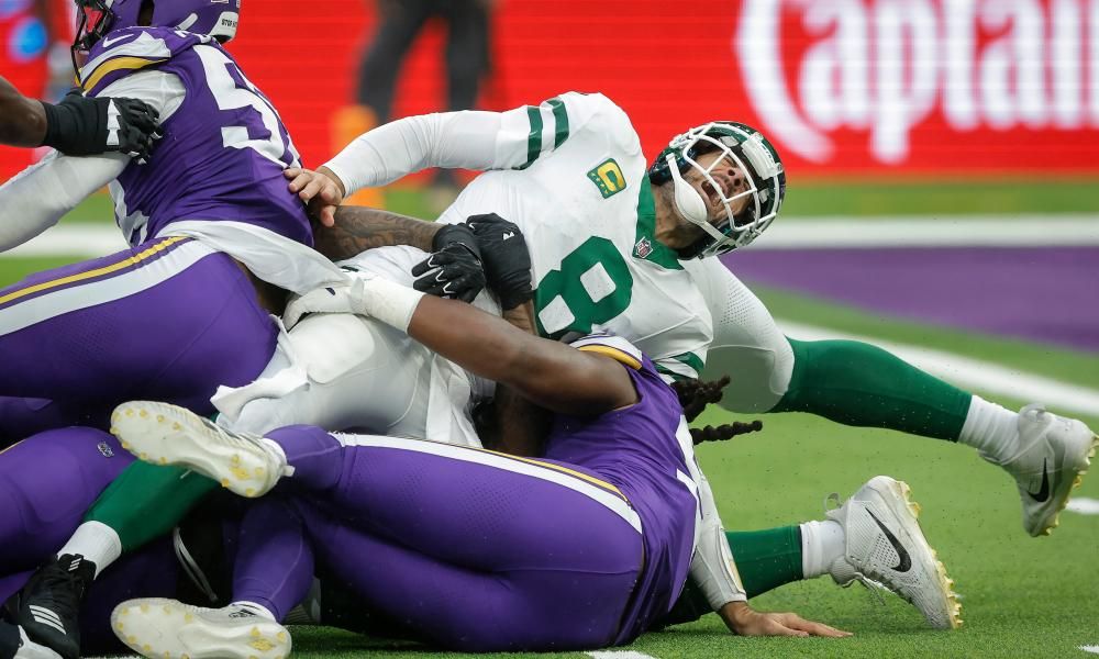 Aaron Rodgers falls short as Vikings beat Jets in…