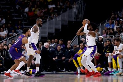 Family Affair As LeBron, Bronny James Make Lakers Bow