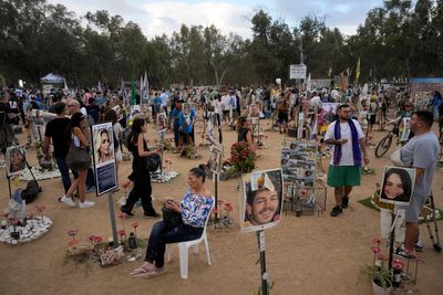 Watch live: Memorial at Nova Music Festival site for victims of 7 October attack