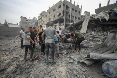 Israeli Drone Strike Wounds 11 At Gaza Hospital Compound