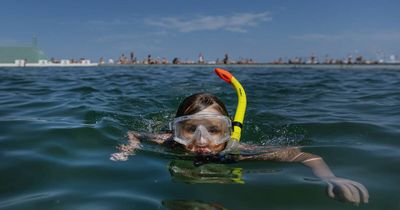 'A cracker day': beachgoers soak up the sun before cool weather change