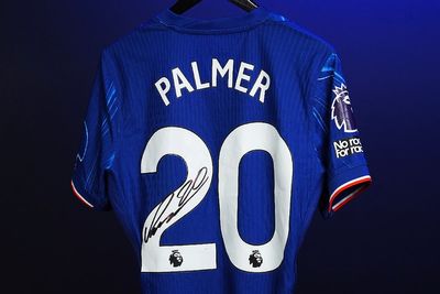 Cole Palmer’s four-goal Chelsea shirt fetches small fortune at auction