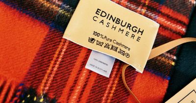 Scottish brand Edinburgh Cashmere's premium gift collection for Christmas