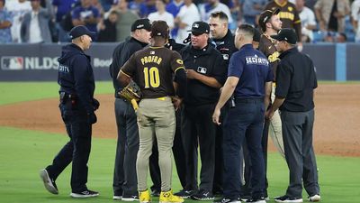 Fans at Dodger Stadium Threw Objects Into Padres Bullpen During NLDS Game 2