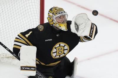 Boston Bruins Sign Goalie Jeremy Swayman To  Million Deal