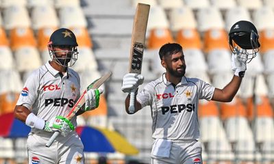 Masood and Shafique hit centuries as Pakistan punish England in Test opener