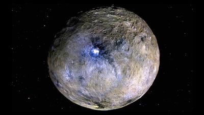 Dwarf planet Ceres once had a muddy ocean, study suggests