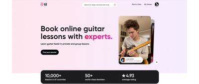 “The perfect online guitar lessons platform if you’ve already got some playing under your belt”: Til review