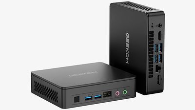 Makers rejoice! This mini PC has a rare expansion connector that no rival offers — 9-pin port is located on the front of Geekom device and could be useful for some great DIY projects