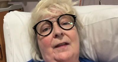 Janey Godley issues health update from hospice bed as she praises 'spectacular' NHS