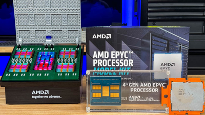 AMD has a limited edition 4th Generation EPYC Genoa Lego model kit, complete with die shot