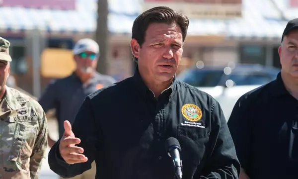 DeSantis reportedly refuses Harris’s calls as Florida braces for new hurricane