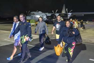 New Zealand Navy Ship Sinks Off Samoan Coast