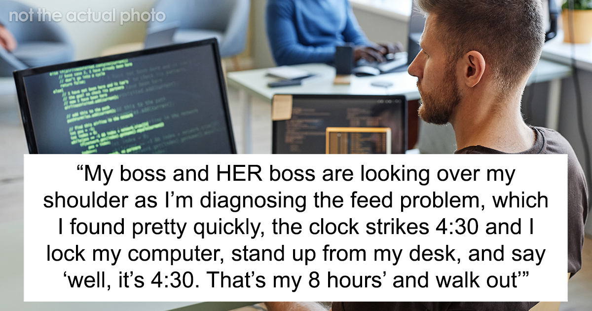 New Boss Tells Employee “No More Overtime. No…