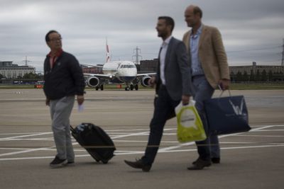 A London airport built to serve corporate jet-setters is struggling as WFH grounds business travel