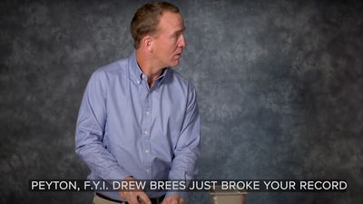 Lookback: Peyton Manning Had Such a Funny Message After Drew Brees Broke His Record