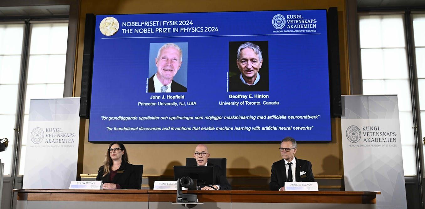 Physics Nobel awarded to neural network pioneers who…