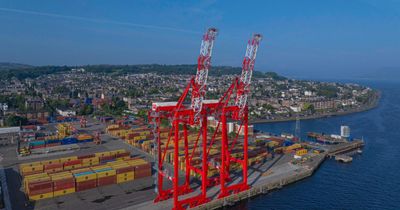 Scottish port unveils £25 million cranes in 'biggest-ever' investment