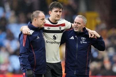 Man Utd defender Harry Maguire sidelined for ‘a few weeks’ through injury