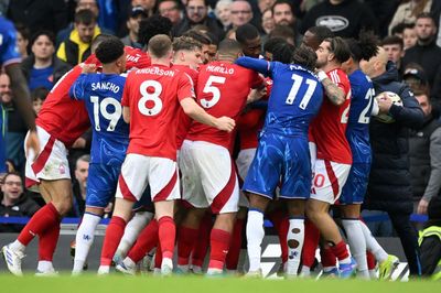 FA charges Chelsea and Nottingham Forest for mass melee at Stamford Bridge