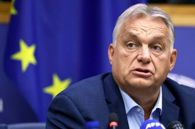 Sparks Fly As Orban Berates EU 'Elites' In Parliament Trip