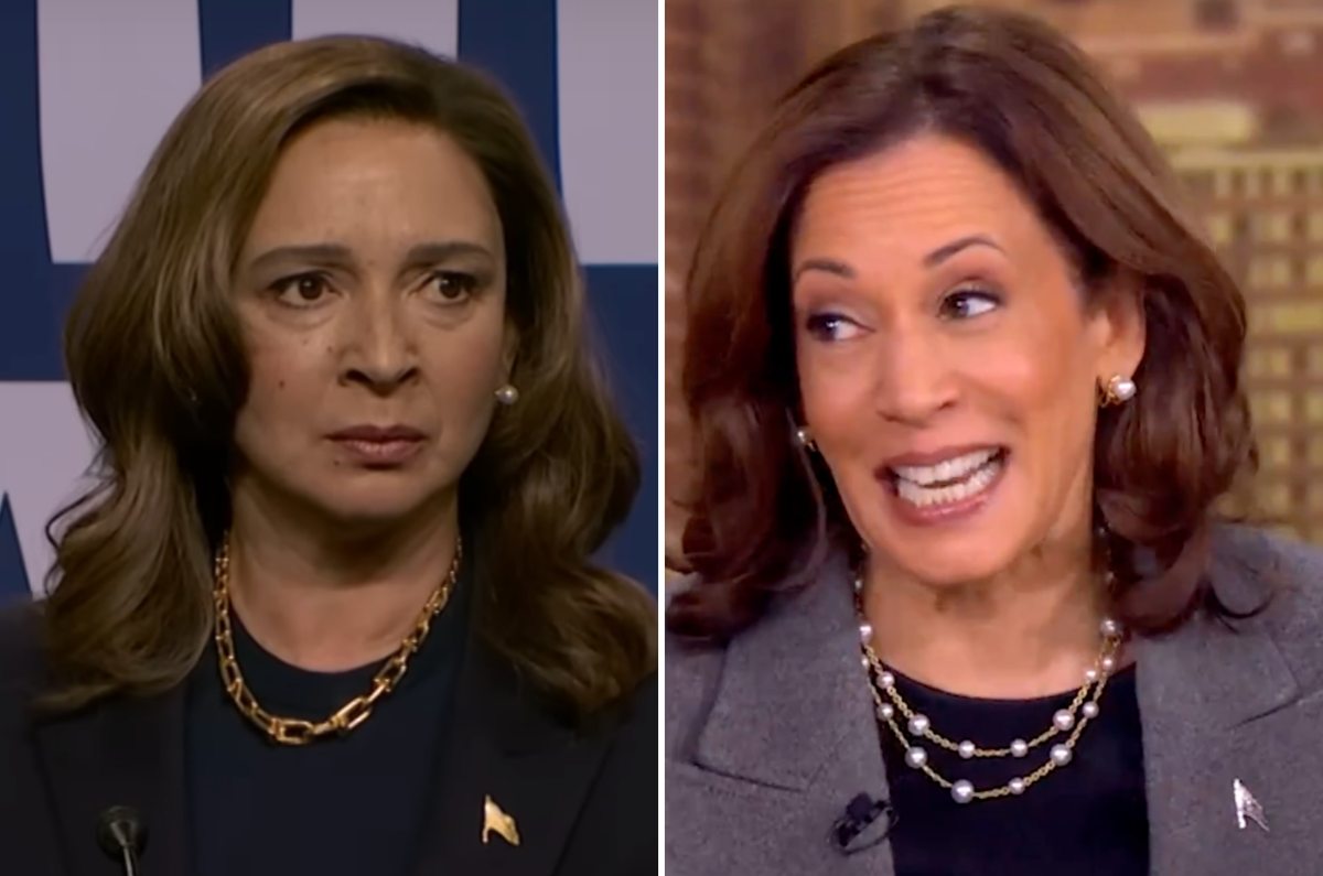 Kamala Harris Reviews Maya Rudolph’s SNL Impression Of…