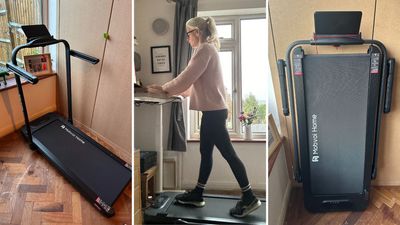 I was really struggling to do 10K steps a day, but this home treadmill has been a game changer –it's such a convenient way to stay active