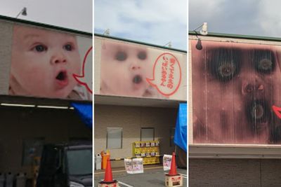 It's That Time of Year Again: Checking In On Japan's Beloved Melting Baby Billboard