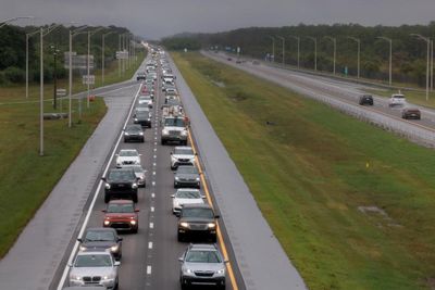 Traffic and trepidation as Floridians scramble to flee Hurricane Milton’s path