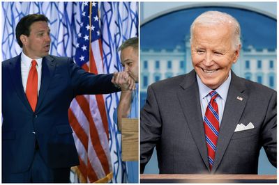 Biden Congratulates DeSantis on 'Great Job' After Florida Governor Rejected Call from Kamala