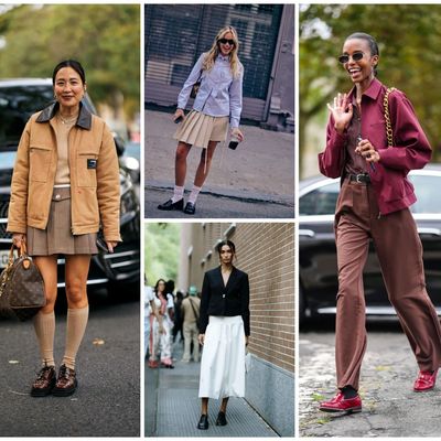 Loafer Outfits Are Getting a Vibe Shift—See How It Girls Are Now Styling the Fall Shoe
