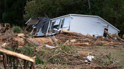 Man hikes 11 miles through the aftermath of Hurricane Helene to reach his elderly parents