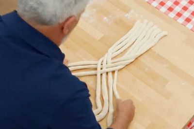 Paul Hollywood breaks protocol to demonstrate technical challenge in Bake Off first