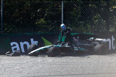 Mercedes admits to misreading risk factor over Antonelli's Monza FP1 shunt