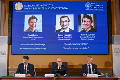 Baker, Jumper, Hassabis win Nobel Prize in chemistry for work on proteins