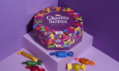 Plastic tub gets the snub as Nestlé tests paper container for Quality Street