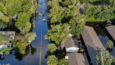 ‘What are we going to be walking back into?’: immense costs for Americans under hurricane threat