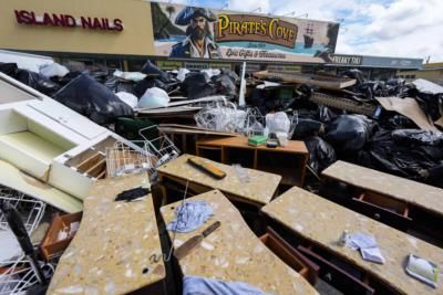 Tornado Crosses Interstate-75 In South Florida During Hurricane Milton