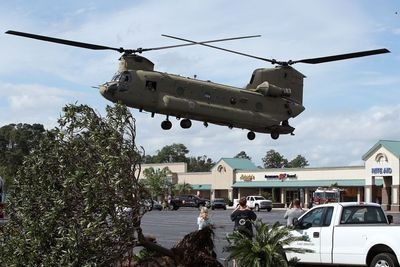 Black Hawk Crew Punished After Scattering Hurricane Relief Supplies with Helicopter: 'Seemed Deliberate'