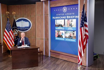 Biden condemns Trump’s ‘onslaught of lies’ about hurricane relief efforts as Florida braces for Milton