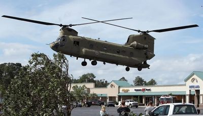 Black Hawk Crew Punished After Scattering Hurricane Relief Supplies With Helicopter: 'Seemed Deliberate'