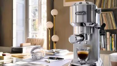 I bought this espresso machine purely because it was tiny – 5 years later and it's my favorite appliance I own (and right now it has 20% off on Amazon)