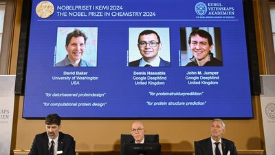 2024 Nobel Prize in chemistry awarded to scientists who revealed a 'completely new world of protein structures'