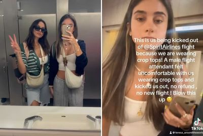 Women Kicked Out Of Plane After Crew Told Them To ‘Cover Up’ Due To Their Crop Top Outfits