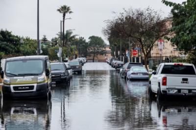 Hurricane Milton Causes Severe Flooding In Charlotte Harbor, Florida