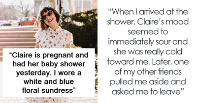 Woman Confused About Why The Dress She Wore To A Friend’s Baby Shower Was Inappropriate