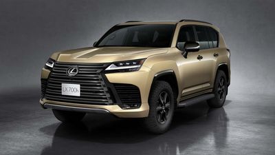 The Lexus LX700h Overtrail Is a Rugged Hybrid Luxobarge